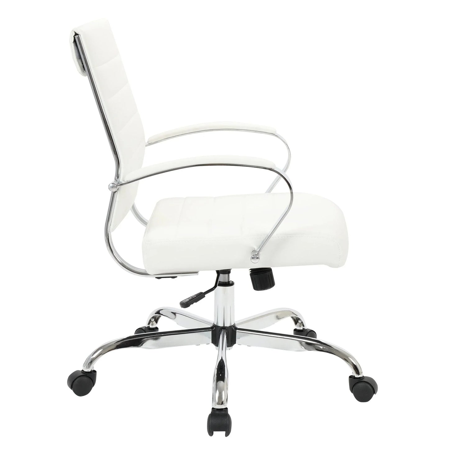 Benmar Mid-Back Leather Office Conference Chair Adjustable Height, Swivel, and Tilt - Elax Furniture