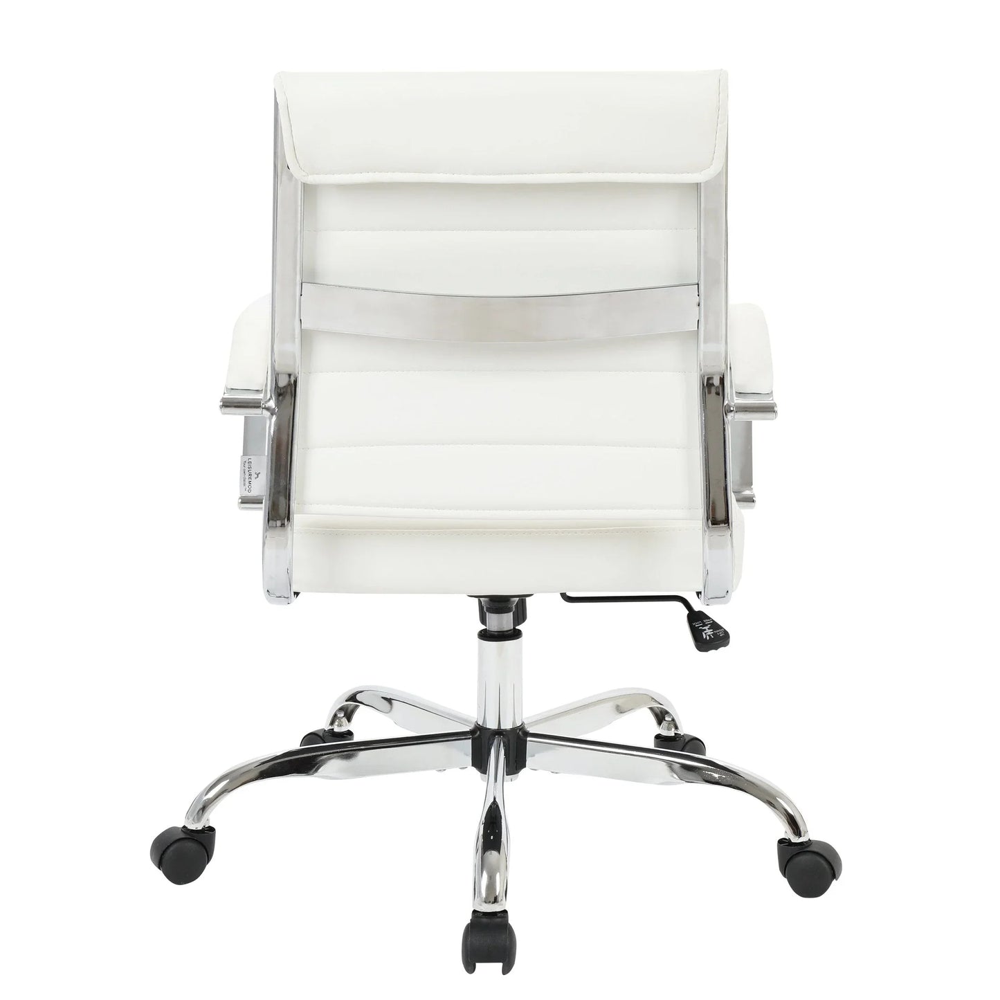 Benmar Mid-Back Leather Office Conference Chair Adjustable Height, Swivel, and Tilt - Elax Furniture