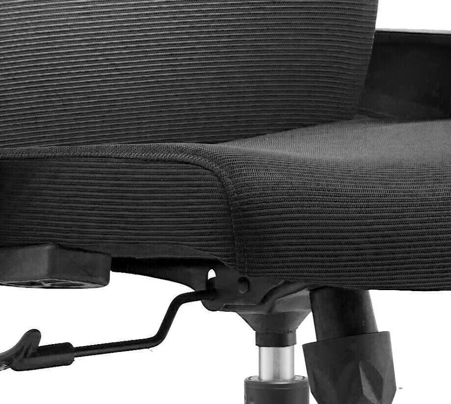 Brio Mid-Back Adjustable Office Chair Upholstered in Cotton - Elax Furniture