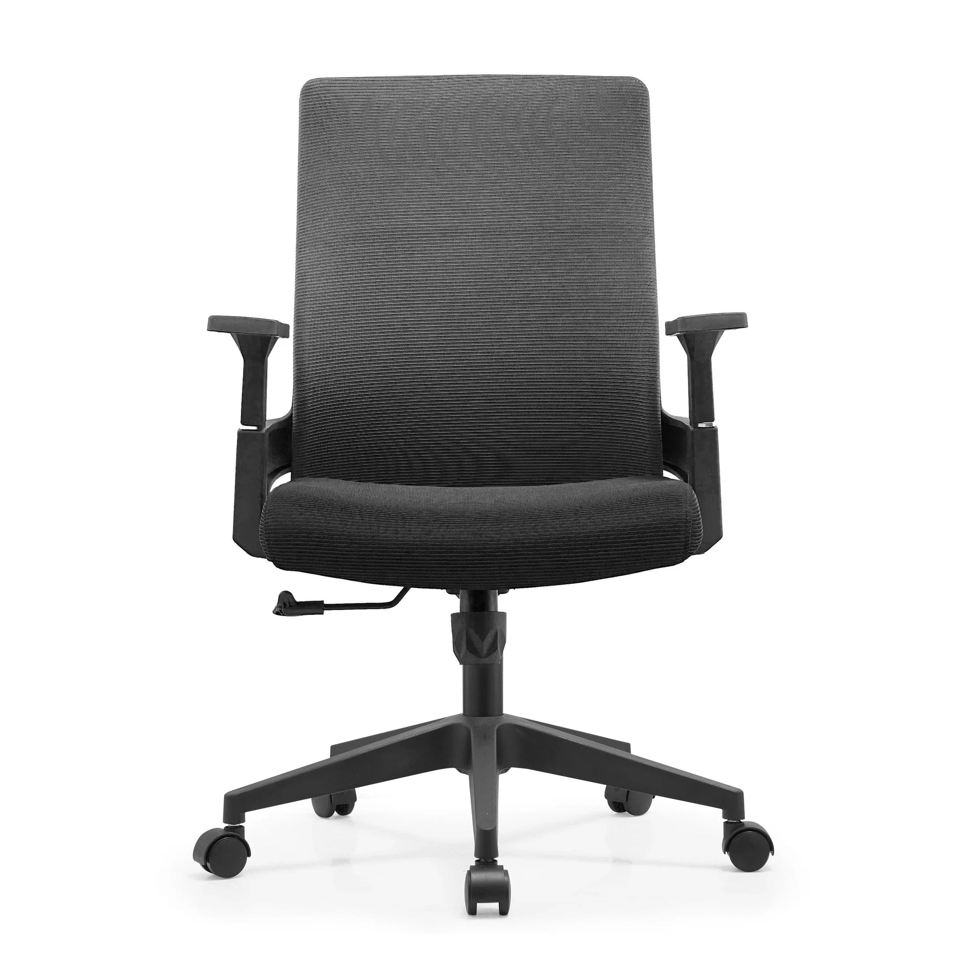 Brio Mid-Back Adjustable Office Chair Upholstered in Cotton - Elax Furniture