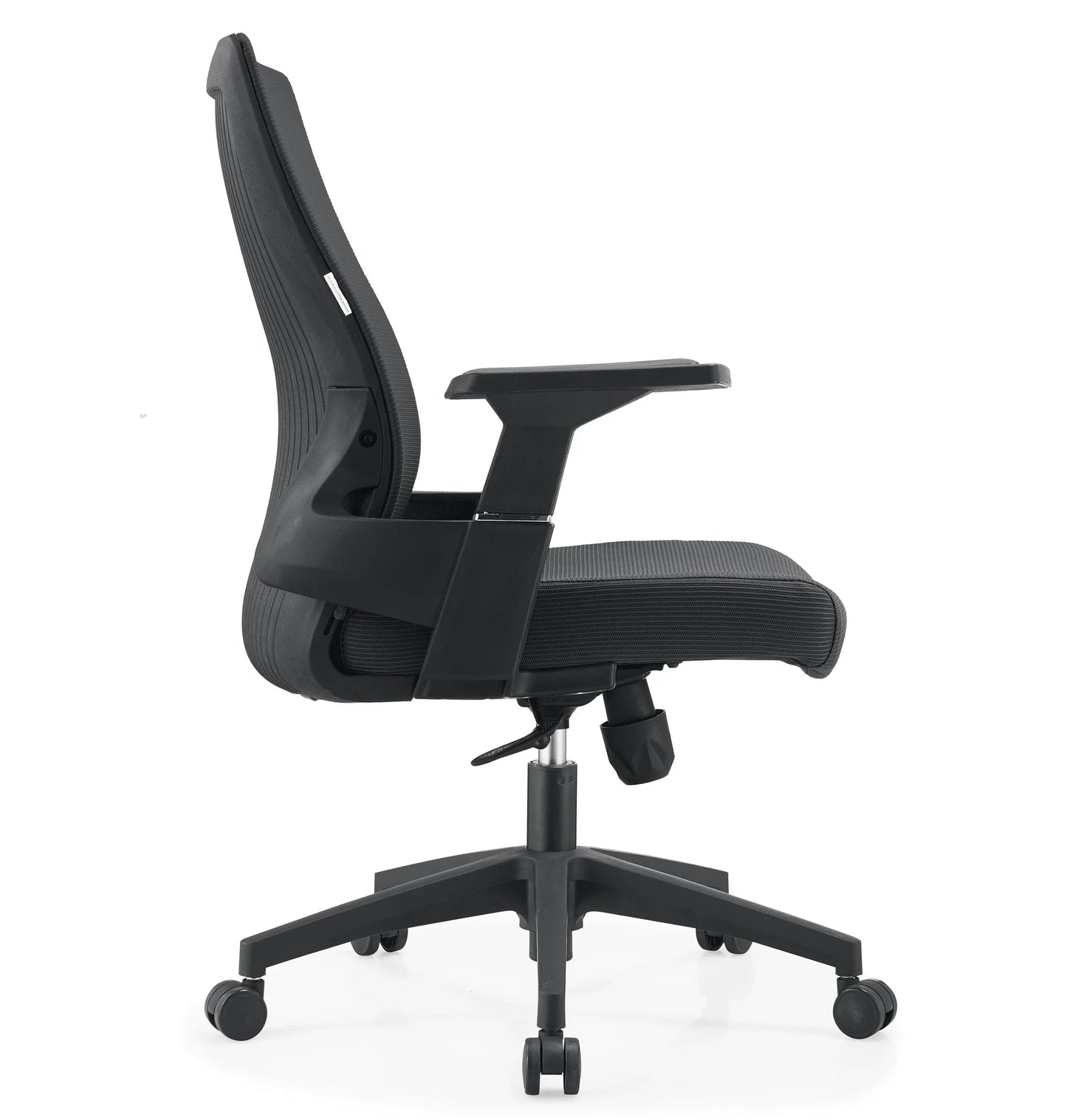 Brio Mid-Back Adjustable Office Chair Upholstered in Cotton - Elax Furniture