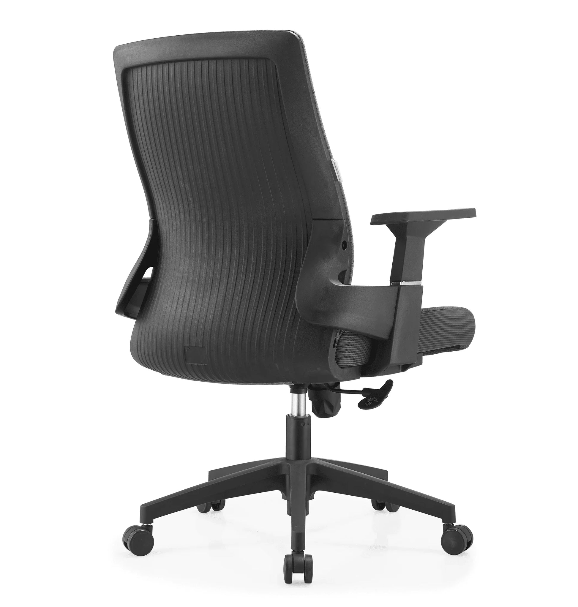 Brio Mid-Back Adjustable Office Chair Upholstered in Cotton - Elax Furniture