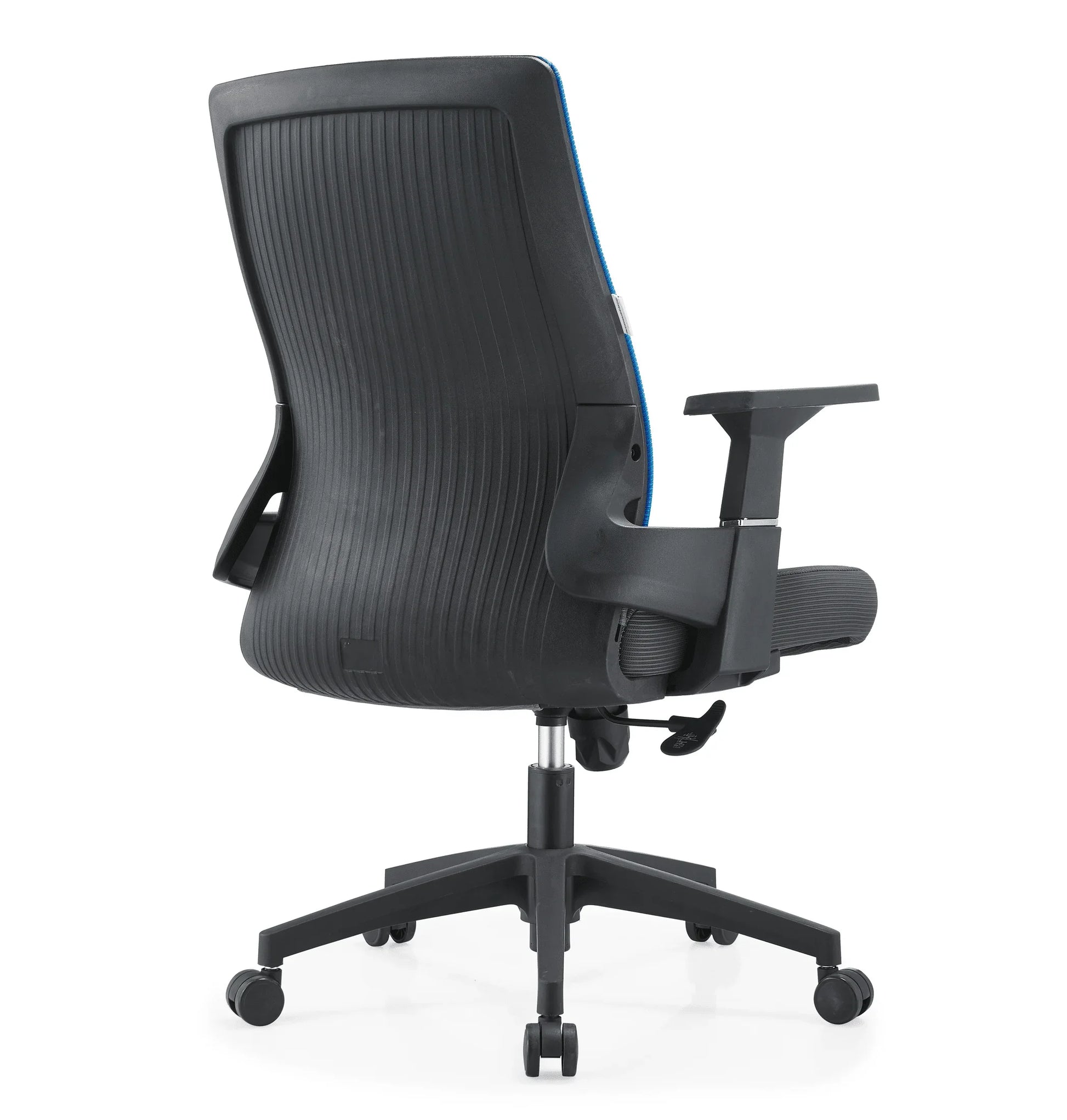 Brio Mid-Back Adjustable Office Chair Upholstered in Cotton - Elax Furniture