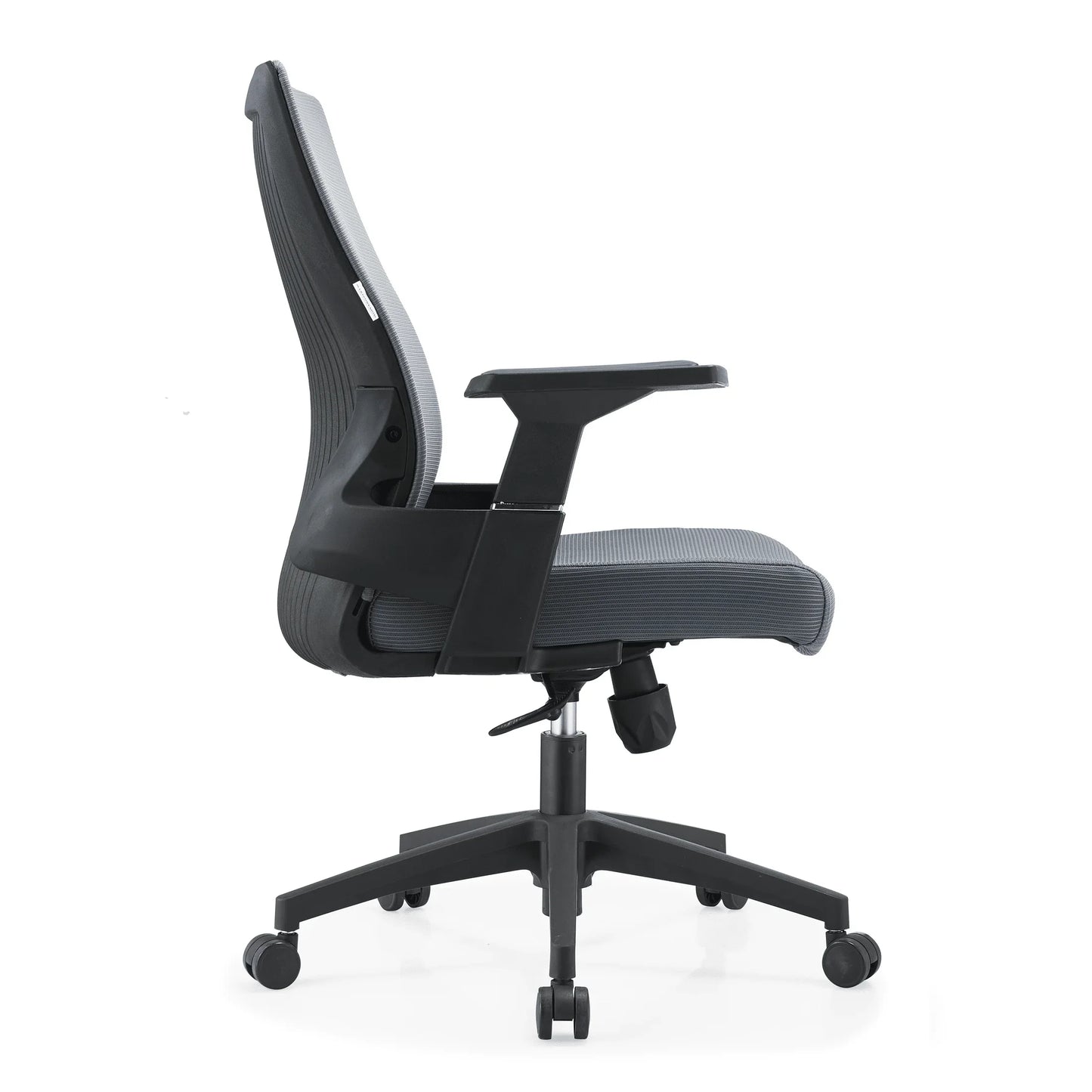 Brio Mid-Back Adjustable Office Chair Upholstered in Cotton - Elax Furniture