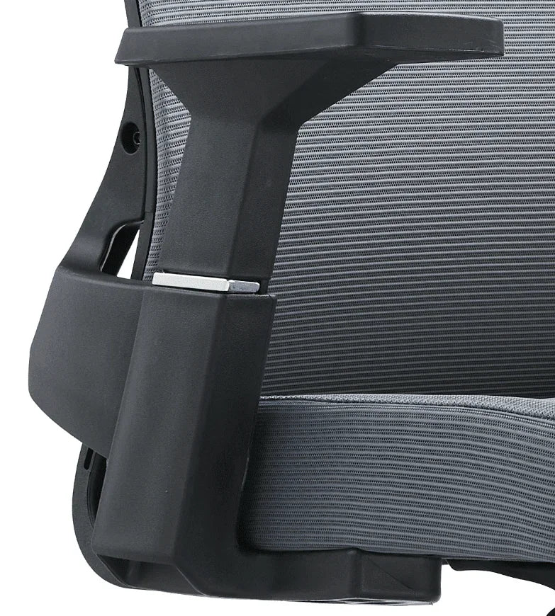 Brio Mid-Back Adjustable Office Chair Upholstered in Cotton - Elax Furniture