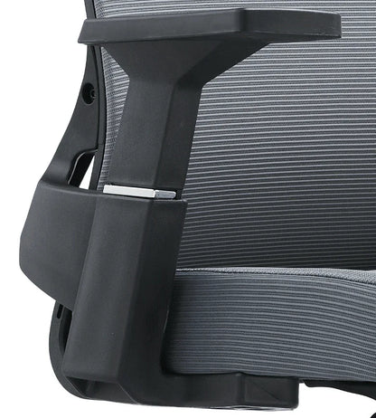 Brio Mid-Back Adjustable Office Chair Upholstered in Cotton - Elax Furniture