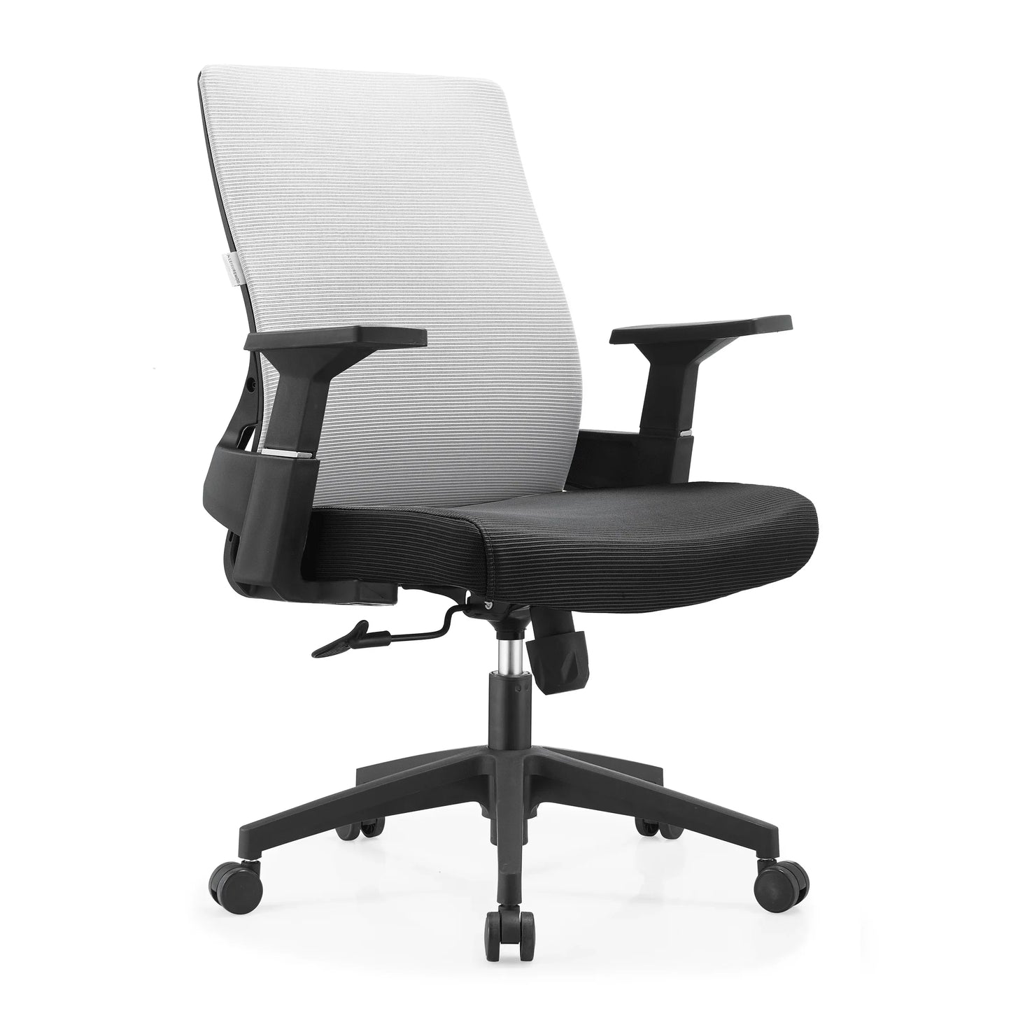 Brio Mid-Back Adjustable Office Chair Upholstered in Cotton - Elax Furniture