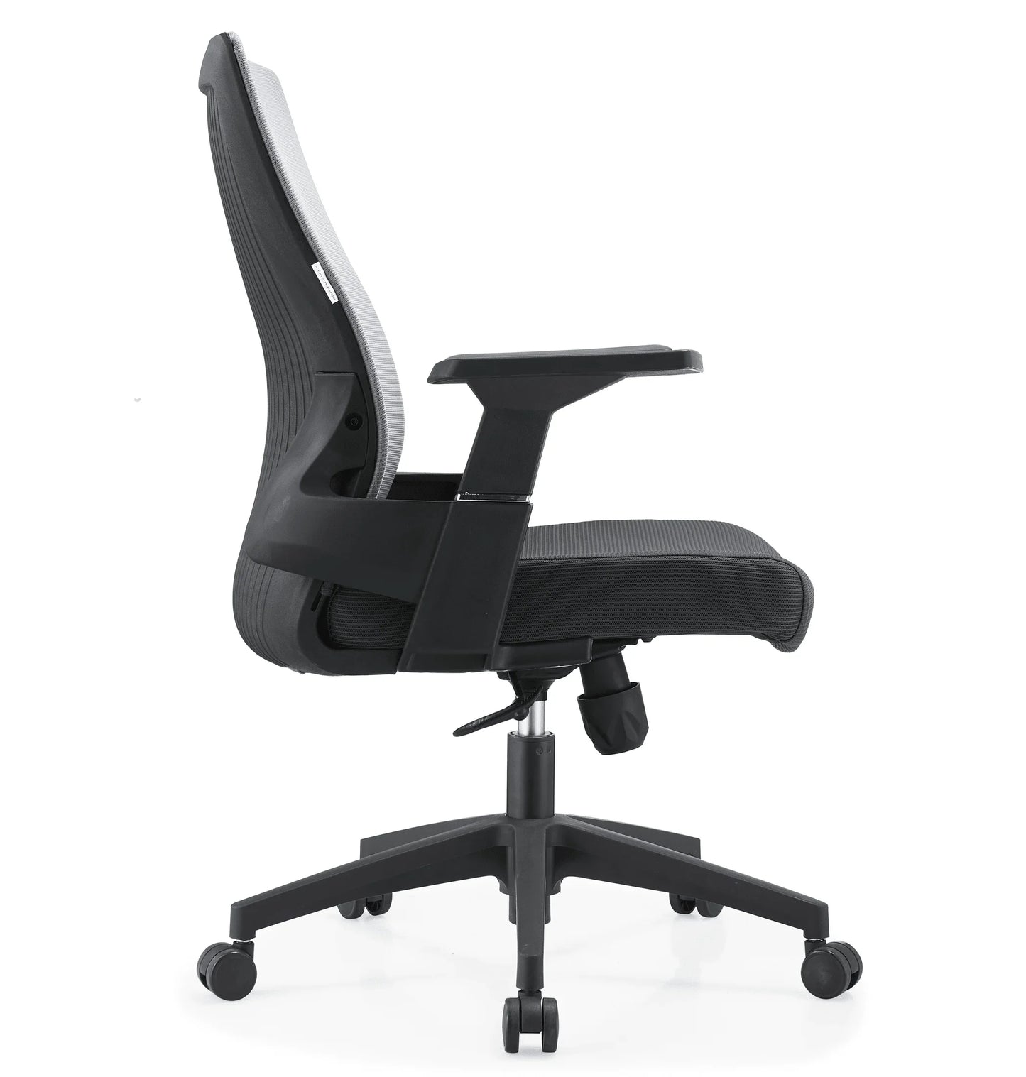 Brio Mid-Back Adjustable Office Chair Upholstered in Cotton - Elax Furniture