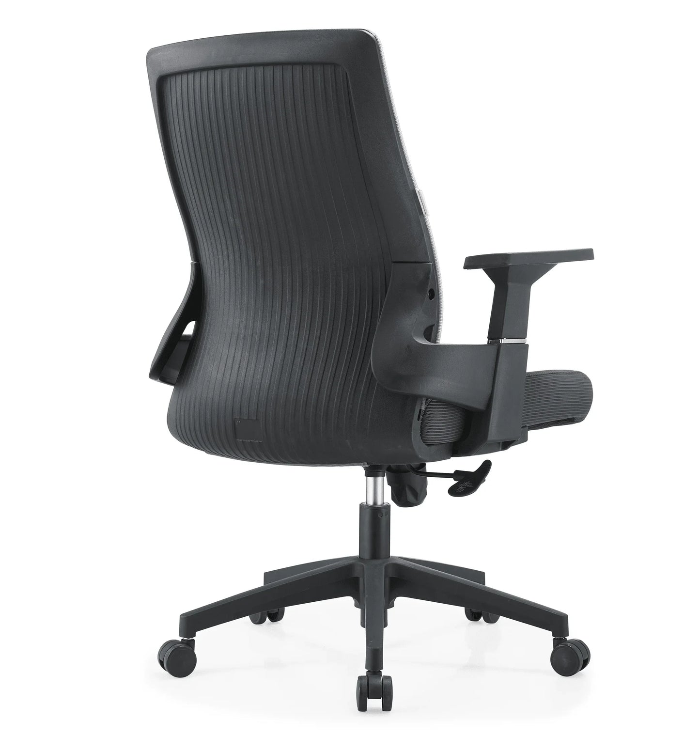 Brio Mid-Back Adjustable Office Chair Upholstered in Cotton - Elax Furniture