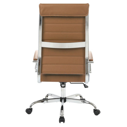 Benmar High-Back Leather Adjustable Office Conference Chair - Elax Furniture