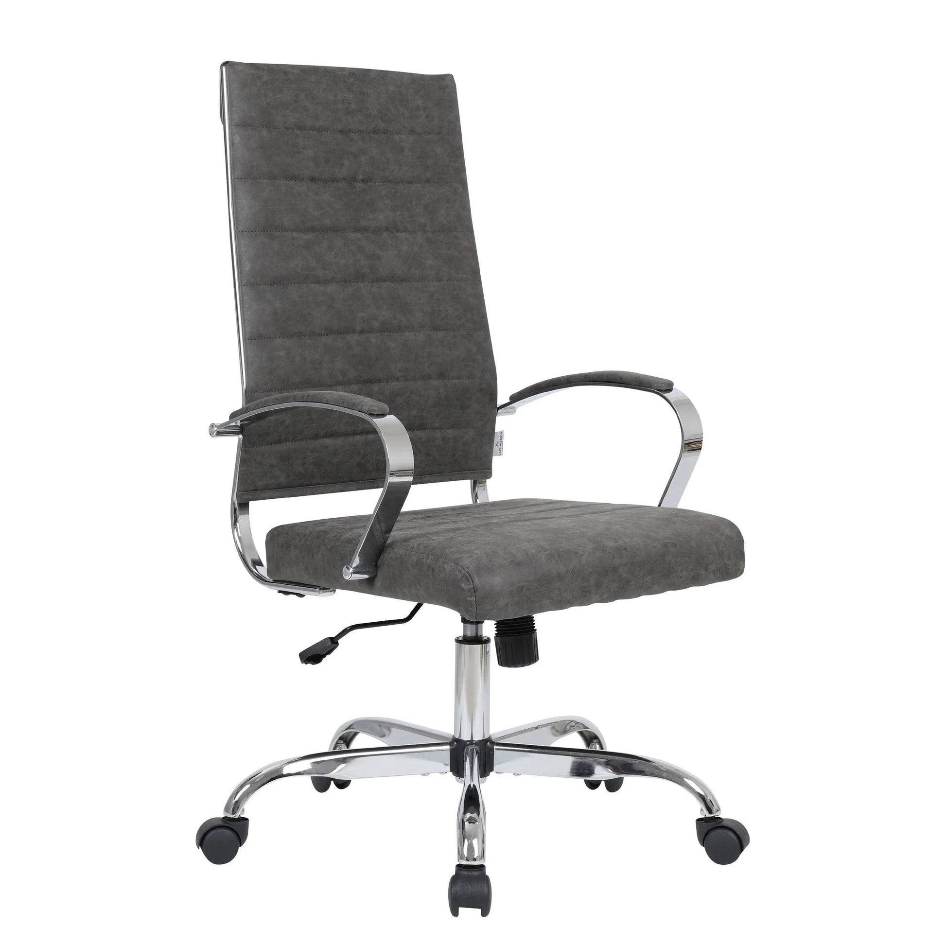 Benmar High-Back Leather Adjustable Office Conference Chair - Elax Furniture