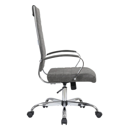 Benmar High-Back Leather Adjustable Office Conference Chair - Elax Furniture