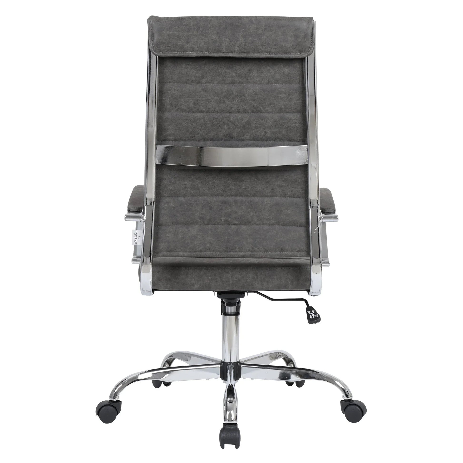 Benmar High-Back Leather Adjustable Office Conference Chair - Elax Furniture