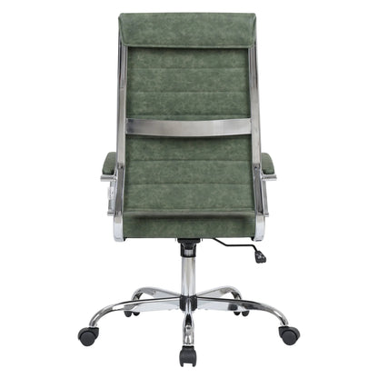 Benmar High-Back Leather Adjustable Office Conference Chair - Elax Furniture