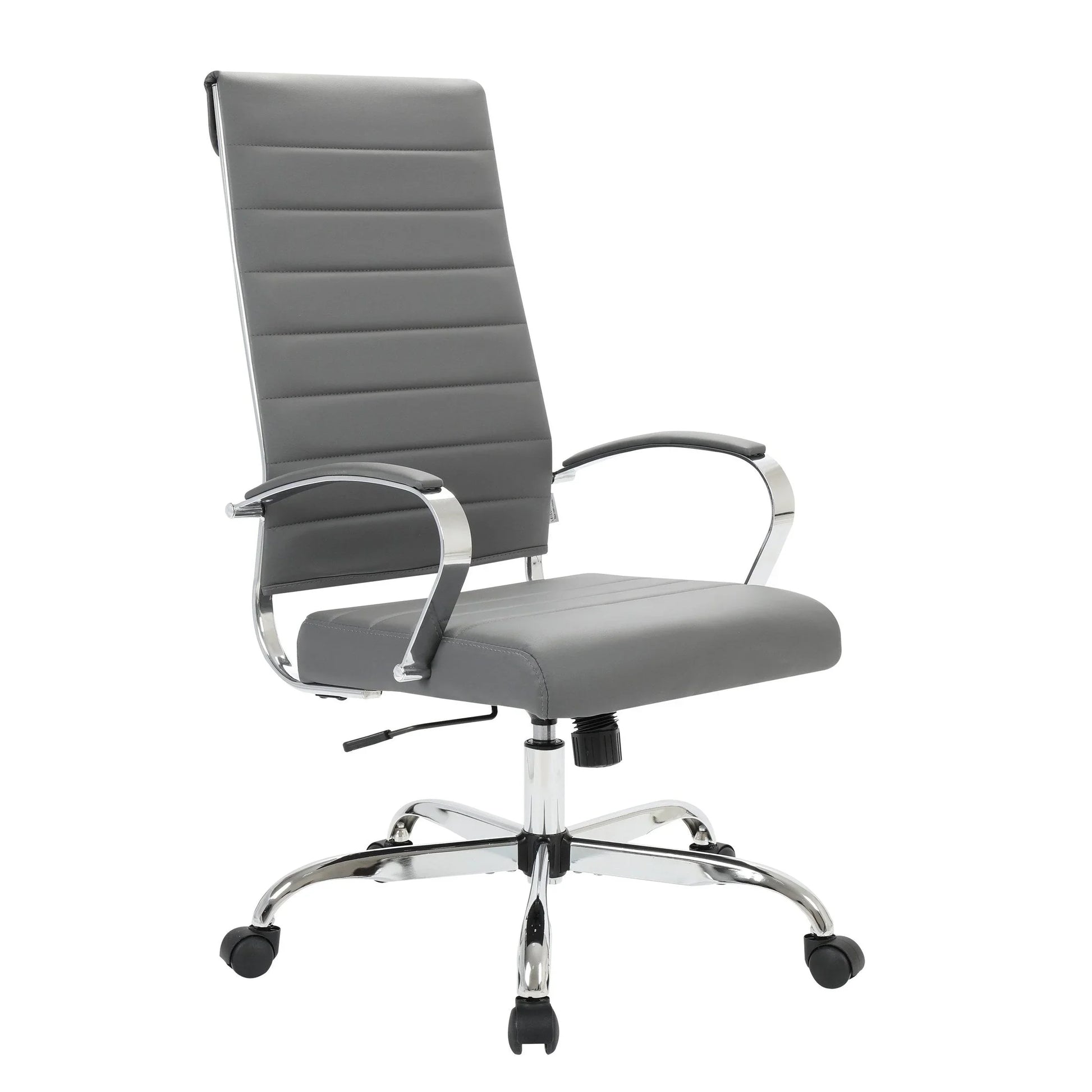 Benmar High-Back Leather Adjustable Office Conference Chair - Elax Furniture