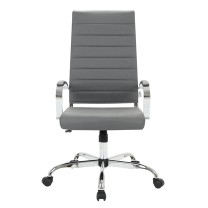 Benmar High-Back Leather Adjustable Office Conference Chair - Elax Furniture