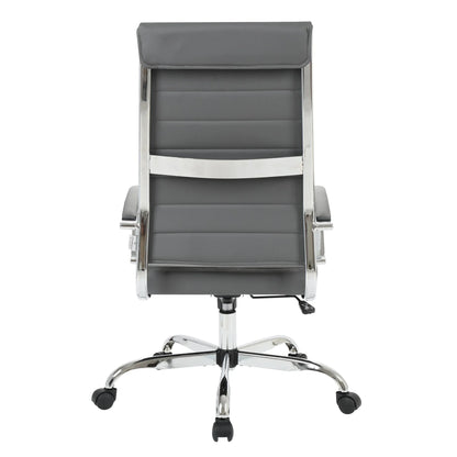 Benmar High-Back Leather Adjustable Office Conference Chair - Elax Furniture
