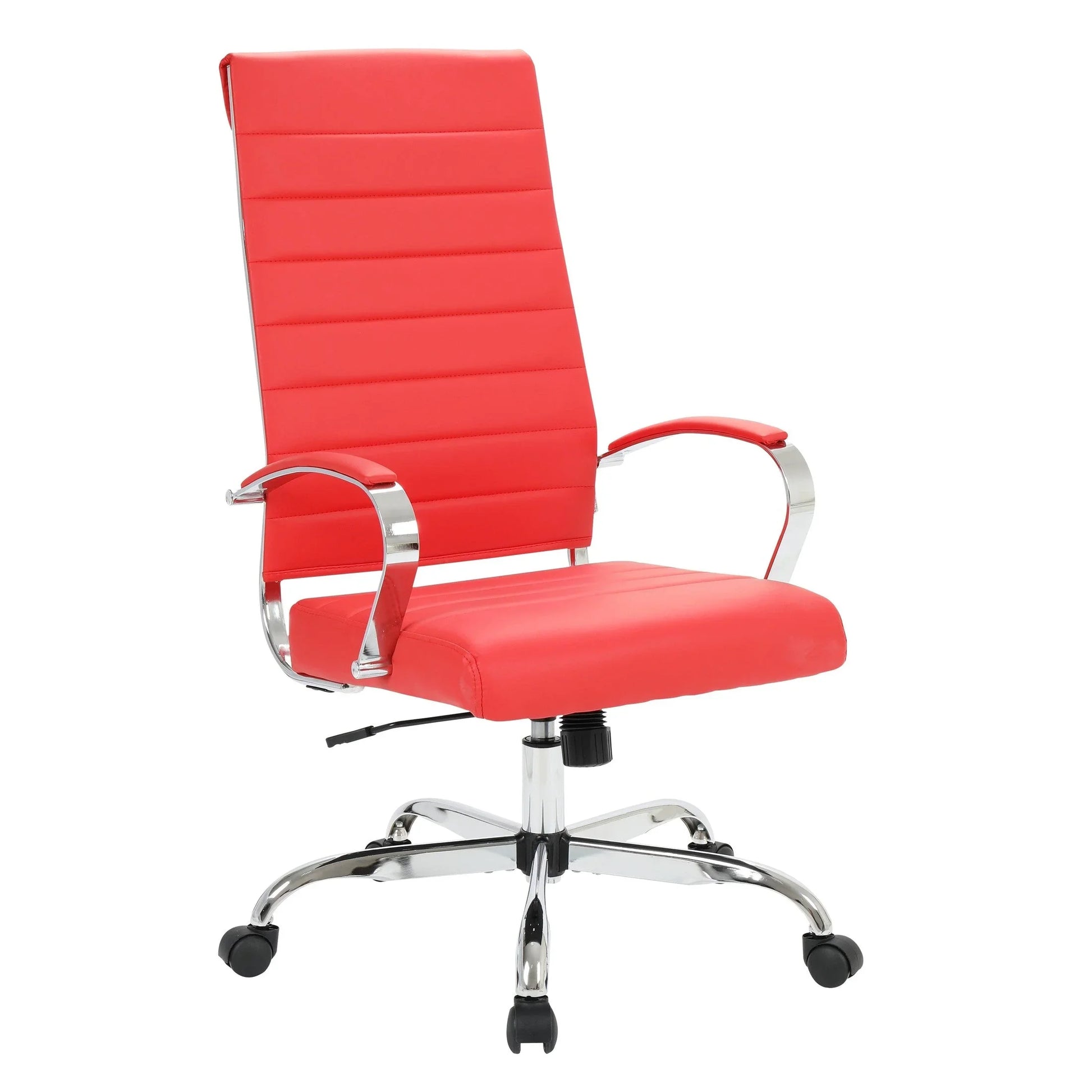 Benmar High-Back Leather Adjustable Office Conference Chair - Elax Furniture
