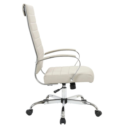 Benmar High-Back Leather Adjustable Office Conference Chair - Elax Furniture