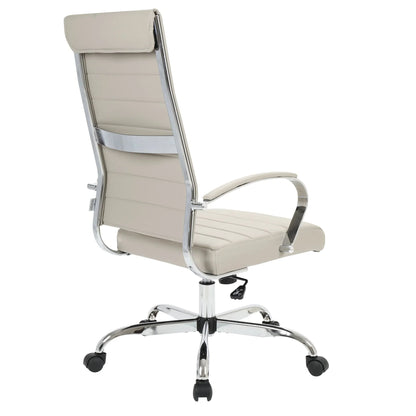 Benmar High-Back Leather Adjustable Office Conference Chair - Elax Furniture