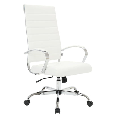 Benmar High-Back Leather Adjustable Office Conference Chair - Elax Furniture