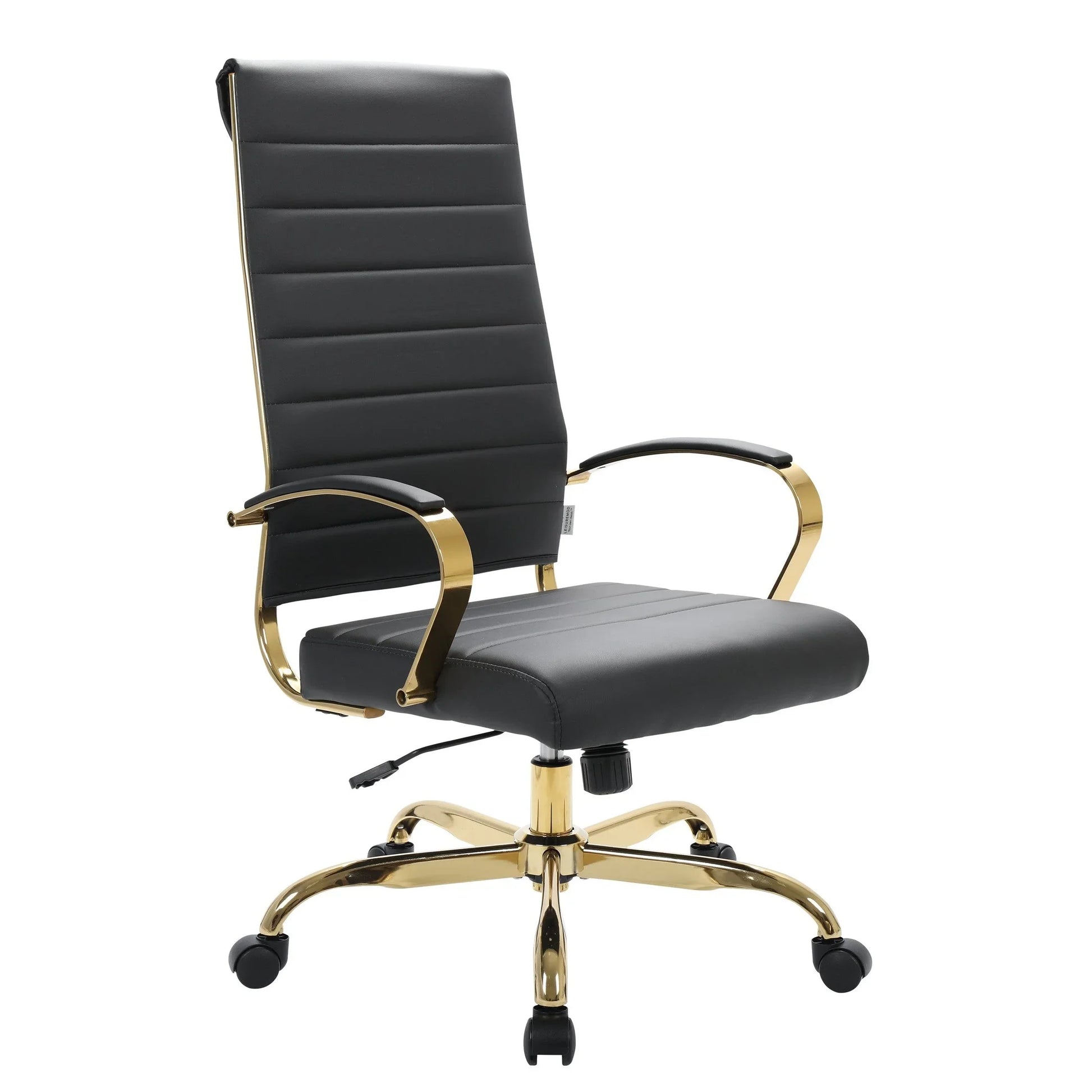 Benmar High-Back Leather Adjustable Office Conference Chair - Elax Furniture