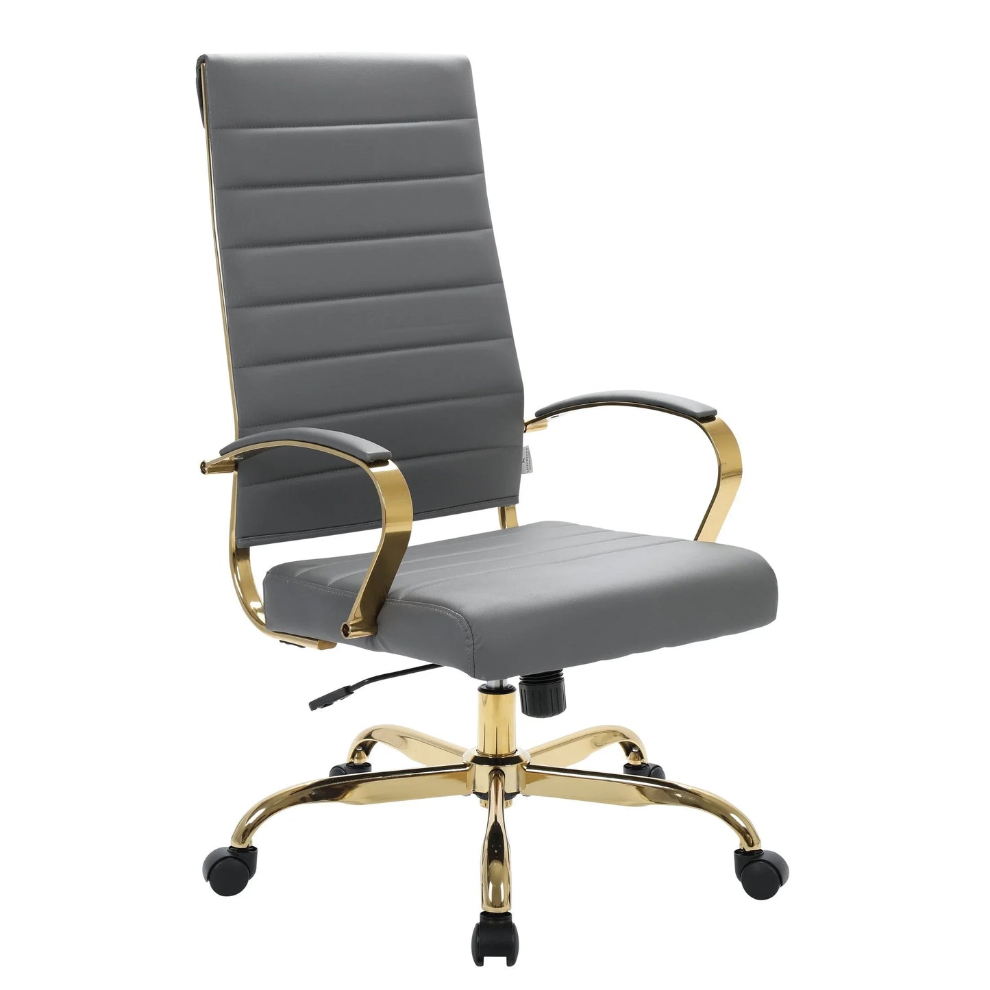 Benmar High-Back Leather Adjustable Office Conference Chair - Elax Furniture