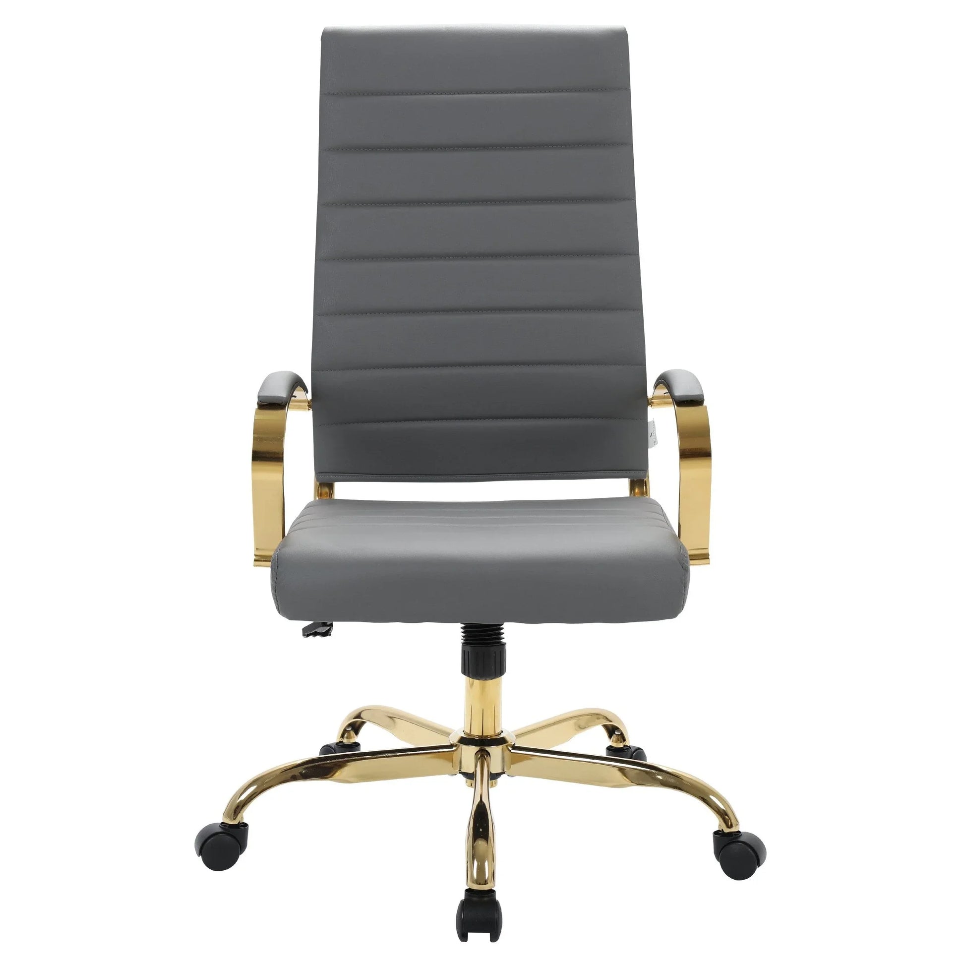 Benmar High-Back Leather Adjustable Office Conference Chair - Elax Furniture