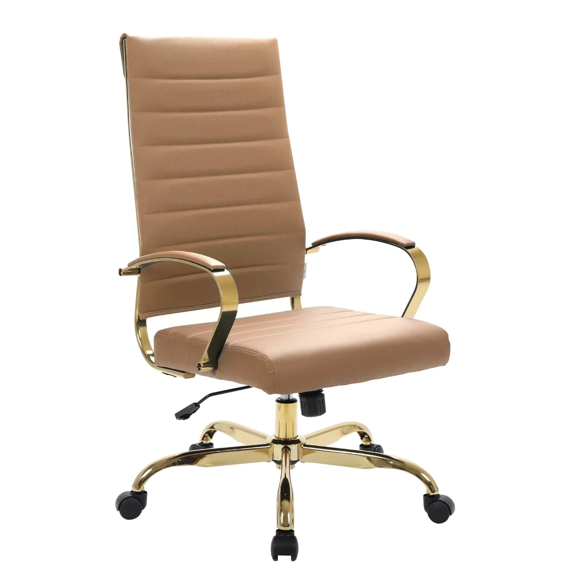 Benmar High-Back Leather Adjustable Office Conference Chair - Elax Furniture