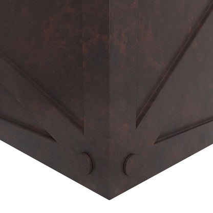 Bonsai Fiberglass and Clay Planter - Rectangular Weather-Resistant Planter Box with Drainage Holes - Elax Furniture