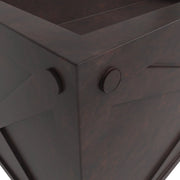 Bonsai Fiberglass and Clay Planter - Rectangular Weather-Resistant Planter Box with Drainage Holes - Elax Furniture