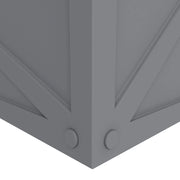Bonsai Fiberglass and Clay Planter - Rectangular Weather-Resistant Planter Box with Drainage Holes - Elax Furniture