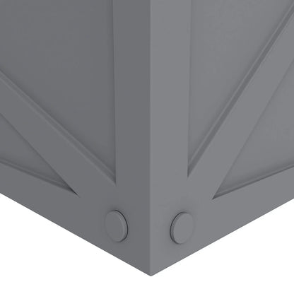 Bonsai Fiberglass and Clay Planter - Rectangular Weather-Resistant Planter Box with Drainage Holes - Elax Furniture