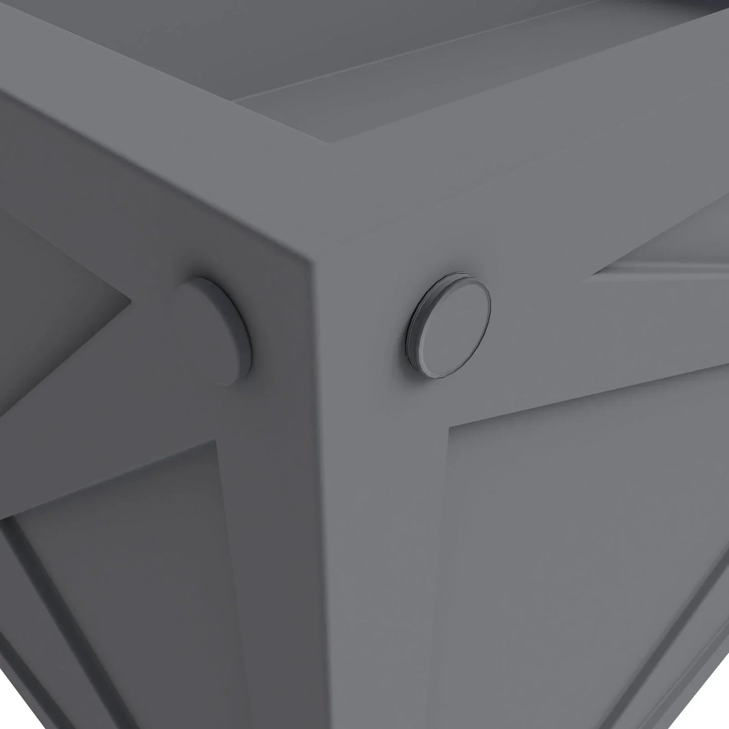 Bonsai Fiberglass and Clay Planter - Rectangular Weather-Resistant Planter Box with Drainage Holes - Elax Furniture