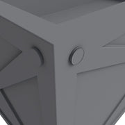 Bonsai Fiberglass and Clay Planter - Rectangular Weather-Resistant Planter Box with Drainage Holes - Elax Furniture
