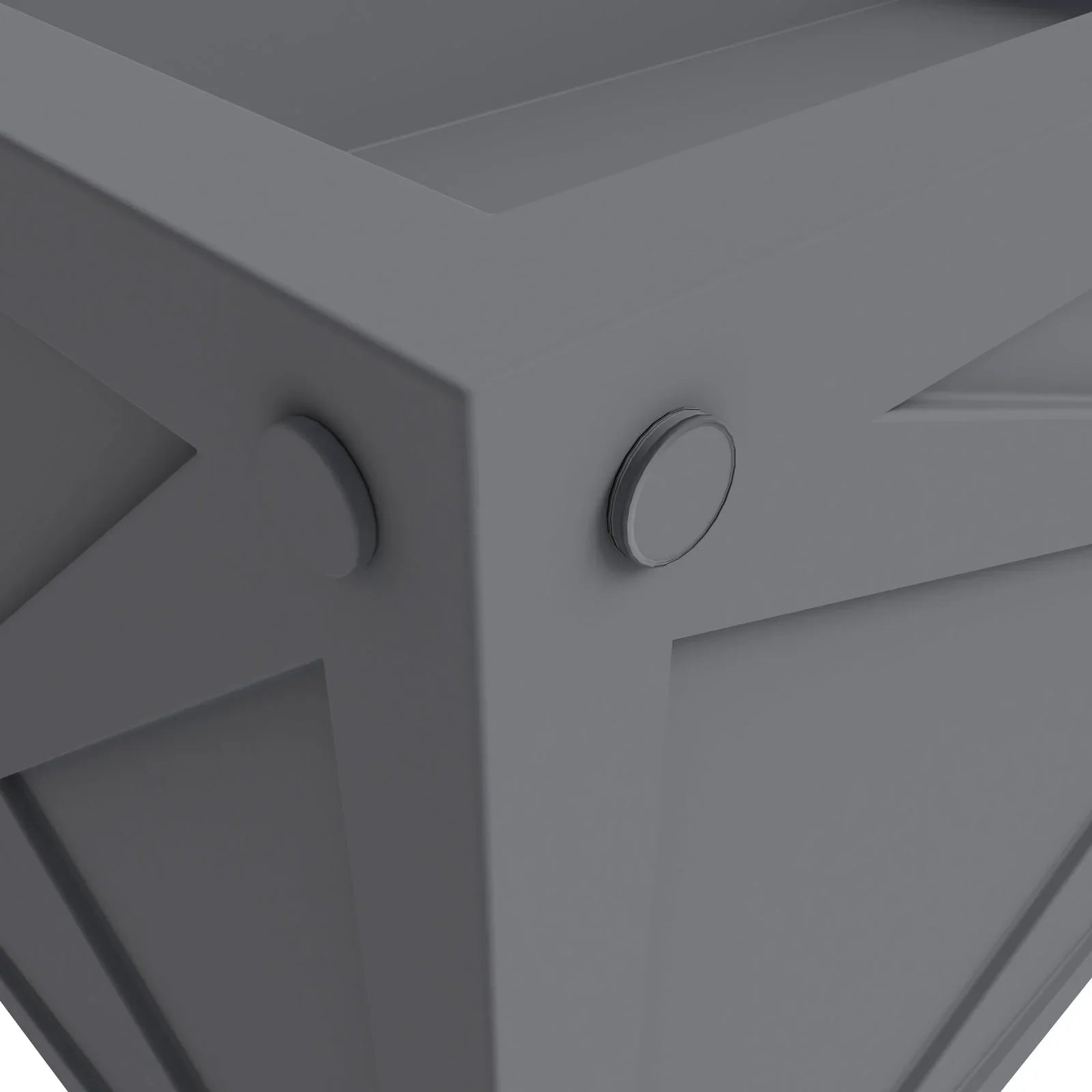 Bonsai Fiberglass and Clay Planter - Rectangular Weather-Resistant Planter Box with Drainage Holes - Elax Furniture