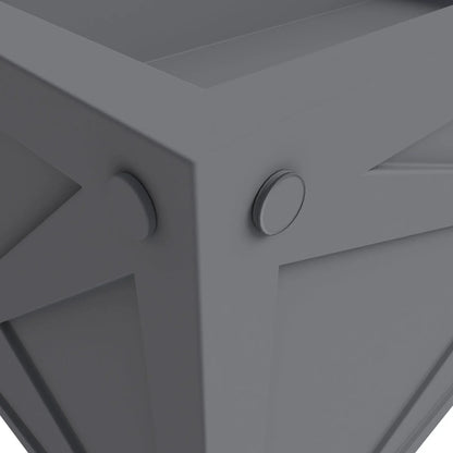 Bonsai Fiberglass and Clay Planter - Rectangular Weather-Resistant Planter Box with Drainage Holes - Elax Furniture