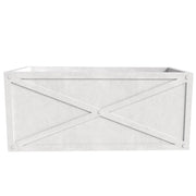 Bonsai Fiberglass and Clay Planter - Rectangular Weather-Resistant Planter Box with Drainage Holes - Elax Furniture