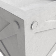 Bonsai Fiberglass and Clay Planter - Rectangular Weather-Resistant Planter Box with Drainage Holes - Elax Furniture