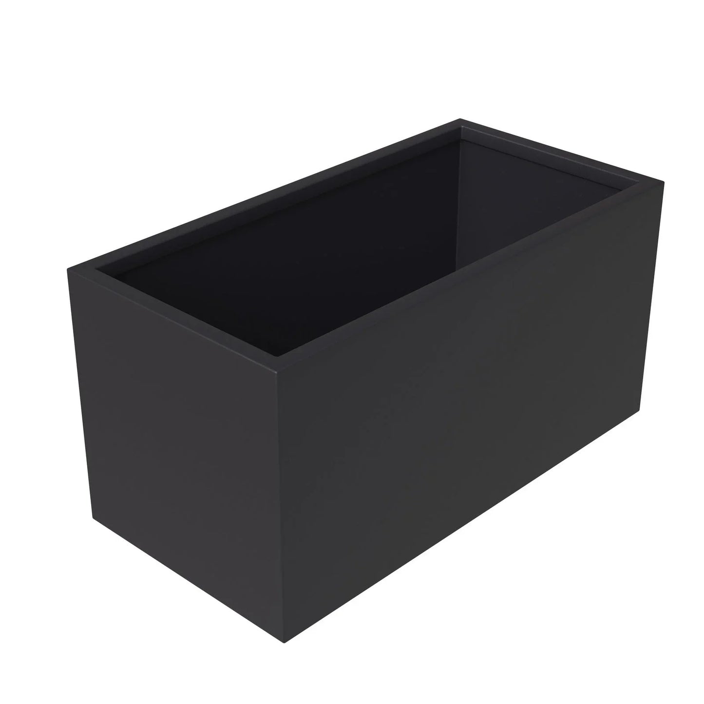 Bloom 3-Piece Modern Fiberstone and MGO Clay Rectangular Planter Set for Indoor and Outdoor - Elax Furniture
