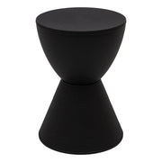 Boyd Storage Round Side End Table in Polypropylene Plastic - Elax Furniture