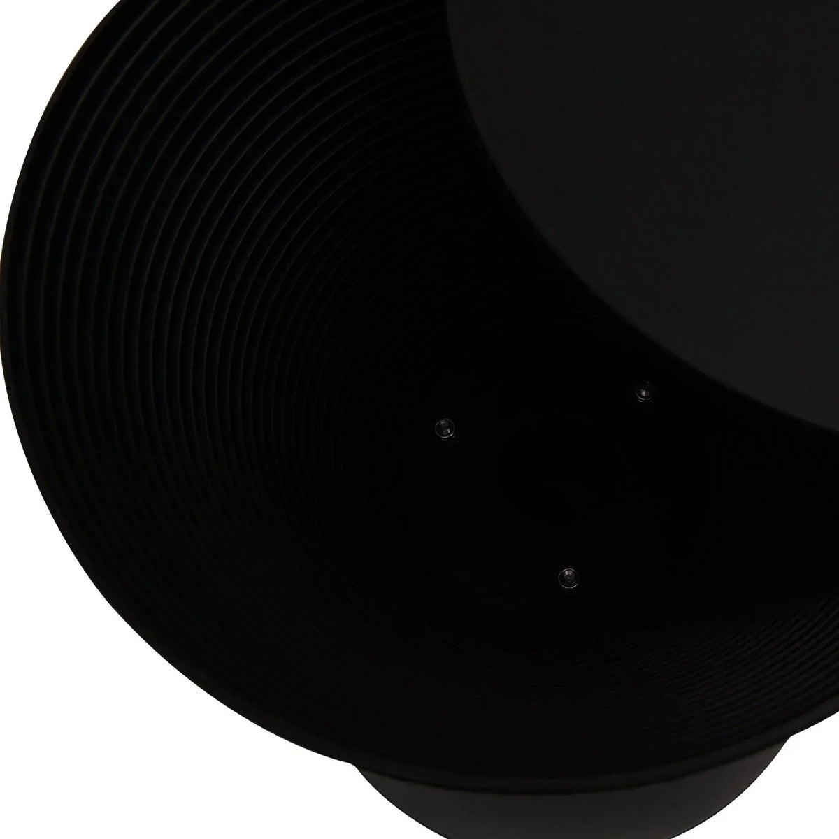 Boyd Storage Round Side End Table in Polypropylene Plastic - Elax Furniture