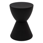Boyd Storage Round Side End Table in Polypropylene Plastic - Elax Furniture