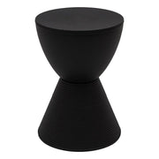 Boyd Storage Round Side End Table in Polypropylene Plastic - Elax Furniture