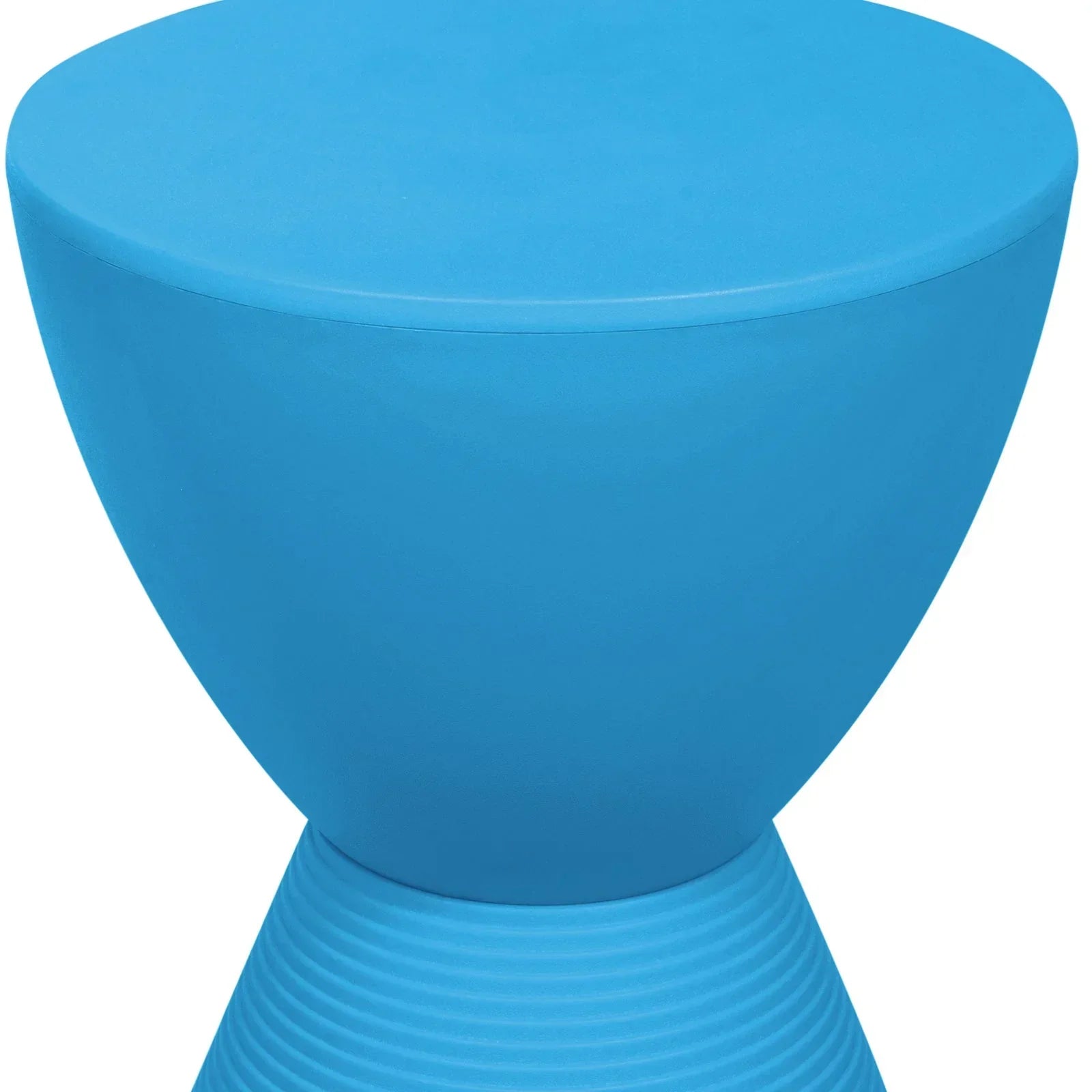 Boyd Storage Round Side End Table in Polypropylene Plastic - Elax Furniture