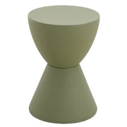 Boyd Storage Round Side End Table in Polypropylene Plastic - Elax Furniture