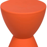 Boyd Storage Round Side End Table in Polypropylene Plastic - Elax Furniture