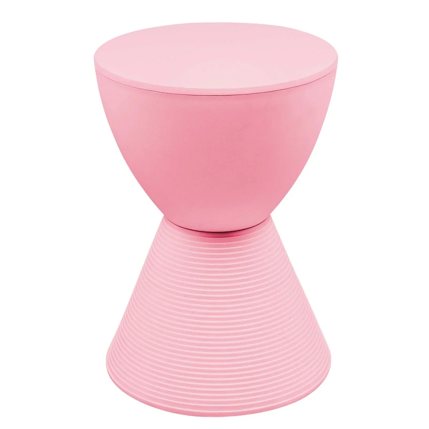 Boyd Storage Round Side End Table in Polypropylene Plastic - Elax Furniture