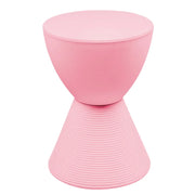 Boyd Storage Round Side End Table in Polypropylene Plastic - Elax Furniture