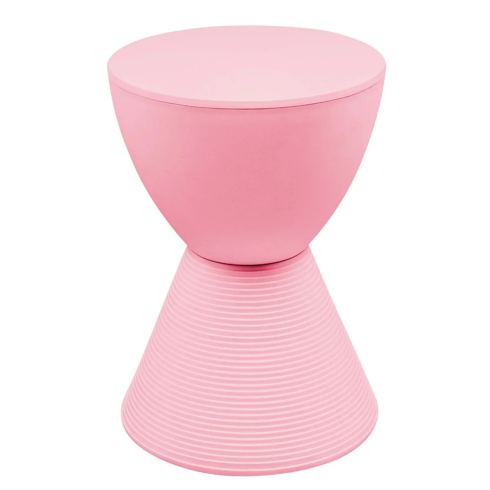 Boyd Storage Round Side End Table in Polypropylene Plastic - Elax Furniture